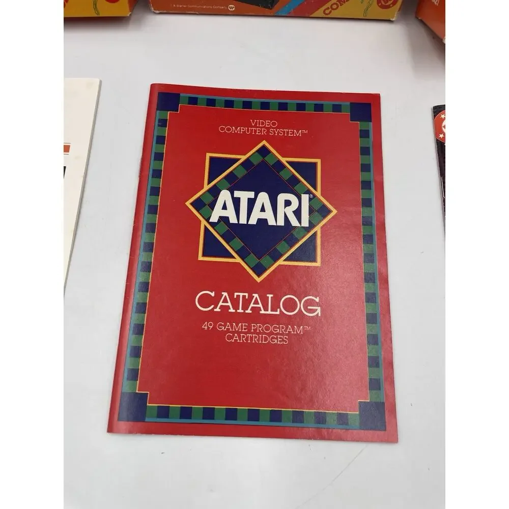 Atari 2600 Star Raiders Complete Big Box CIB & Touchpad Tested -Great Condition